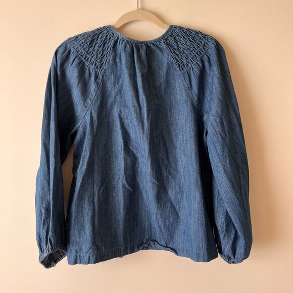Old Navy Denim Blouse - Picture 2 of 6